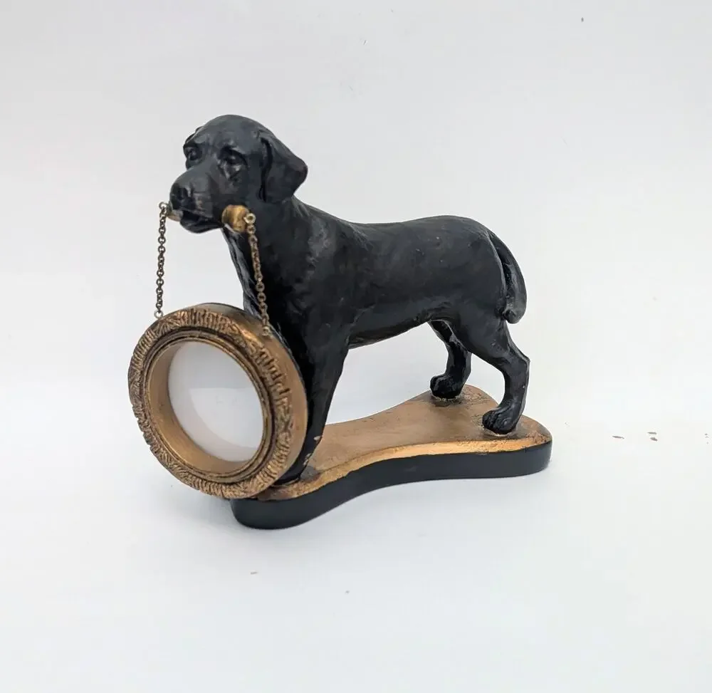 Sterling Industries Black Labrador Retriever Hanging Mini Photo Frame Sculpture